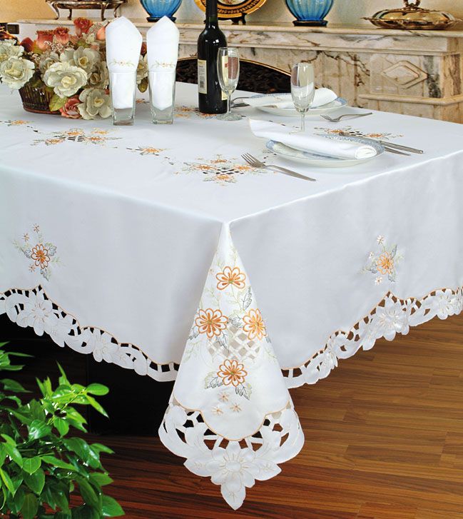 Black Negligee Tablecloth